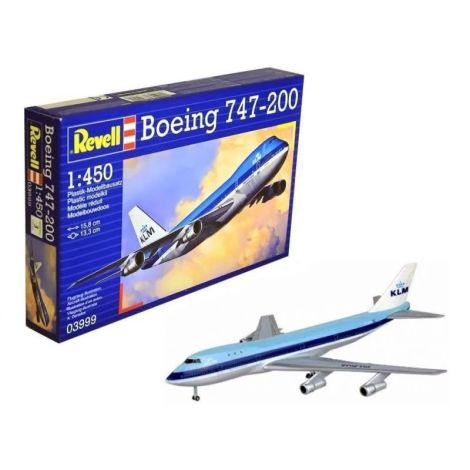 Boeing 747 Macheta de asamblat din plastic - Model Clasic USA 1969, Scara 1:450 - poza 1