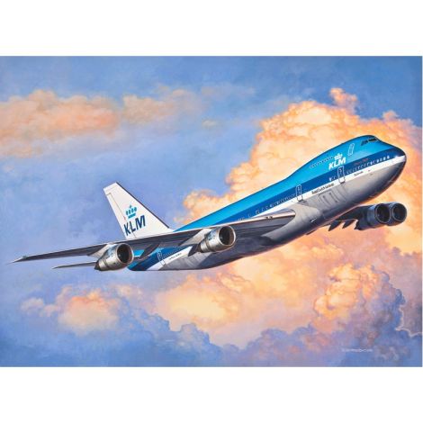 Boeing 747 Macheta de asamblat din plastic - Model Clasic USA 1969, Scara 1:450 - poza 3