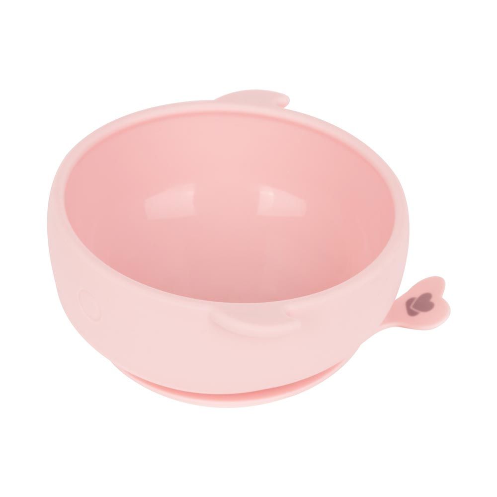 Bol din silicon 300 ml Kikka Boo Whale Roz - poza 1