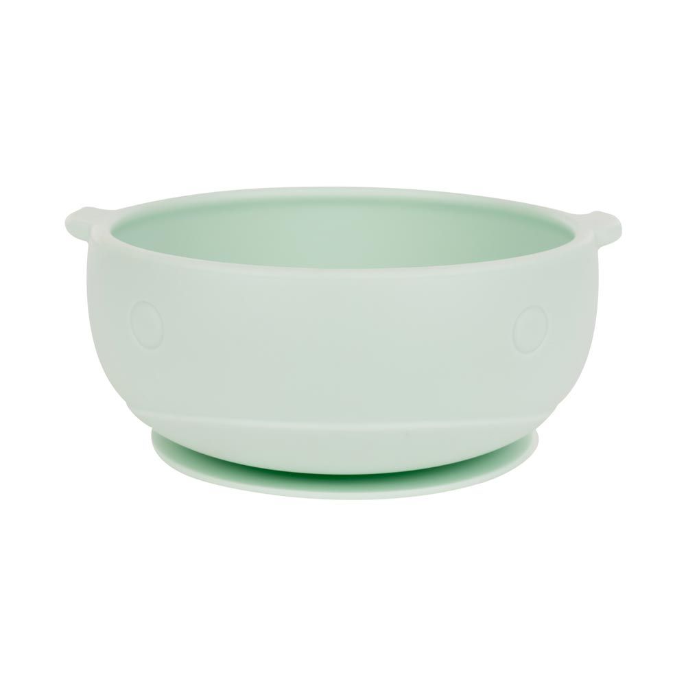 Bol din silicon 300 ml Kikka Boo Whale Verde Menta - poza 3