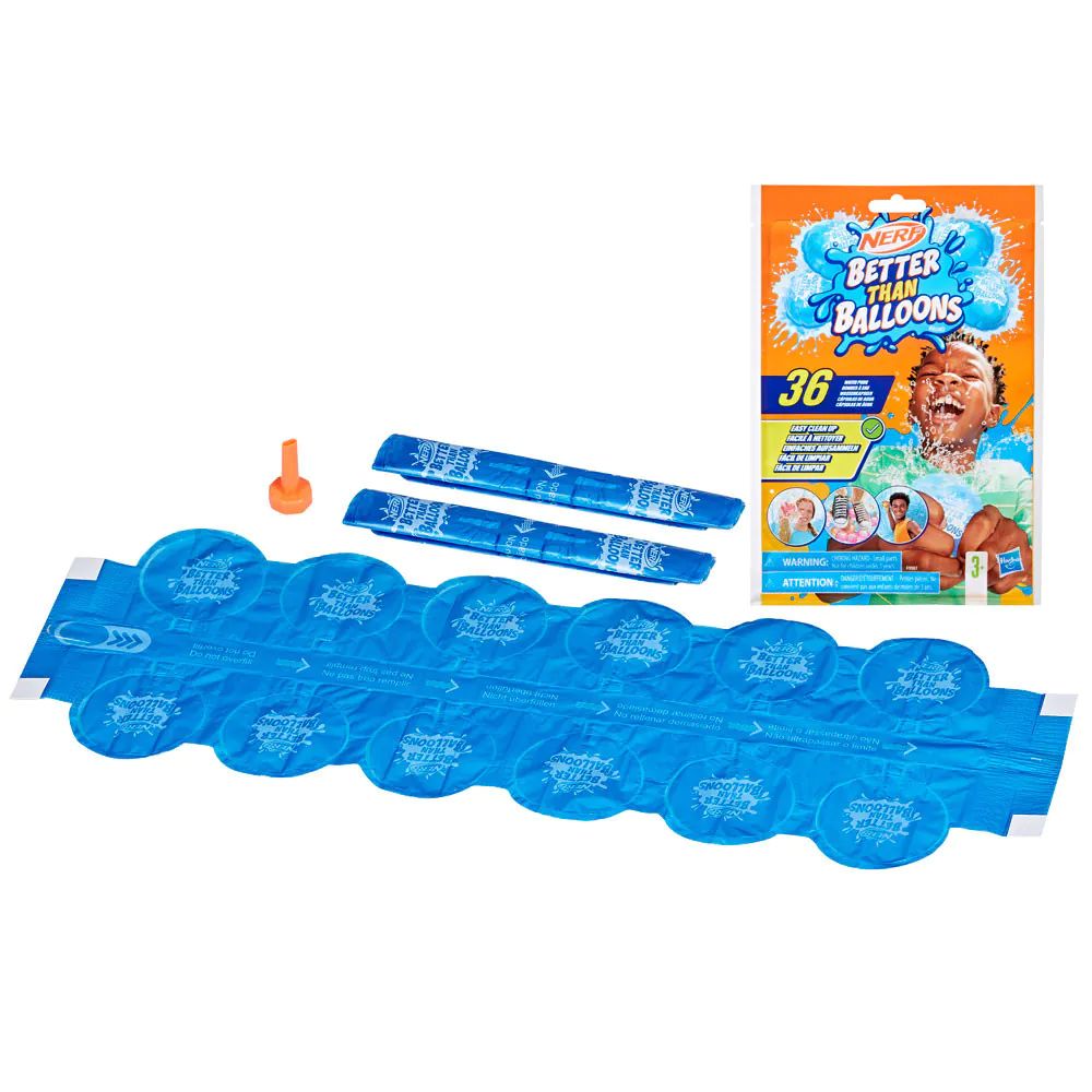 Bombe cu apa Hasbro Nerf Better than Balloons 36 buc - poza 1