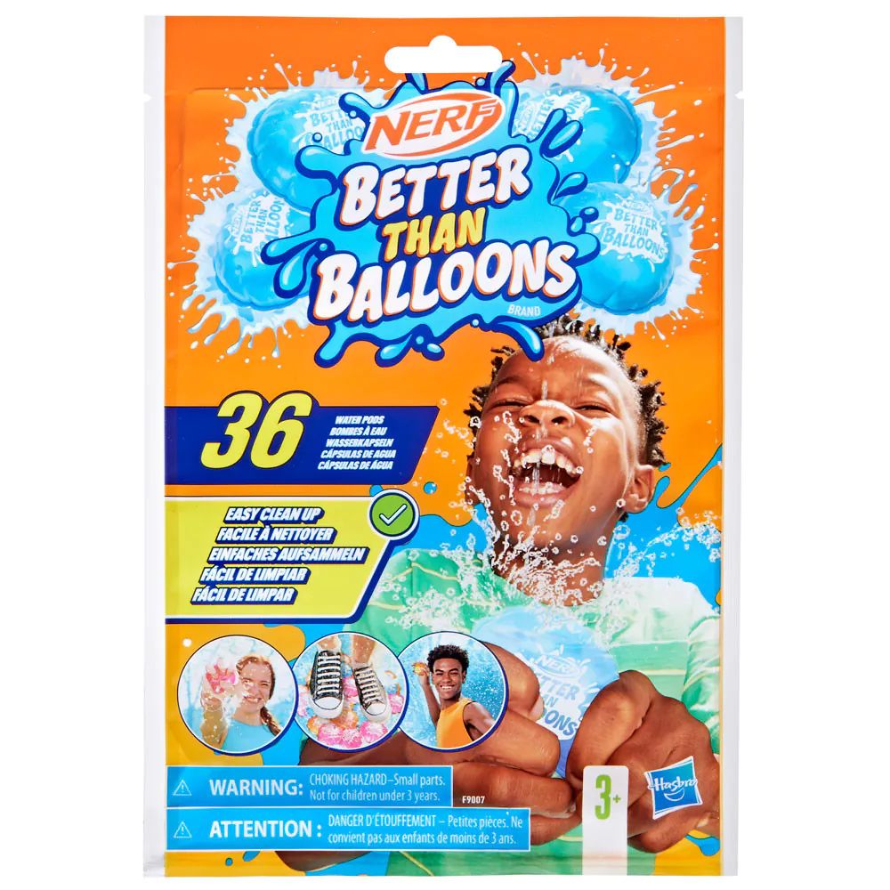 Bombe cu apa Hasbro Nerf Better than Balloons 36 buc - poza 2