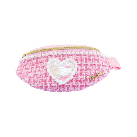 Borseta Tweed Girabrilla , borseta din material tweed, cu paiete reversibile - poza 2