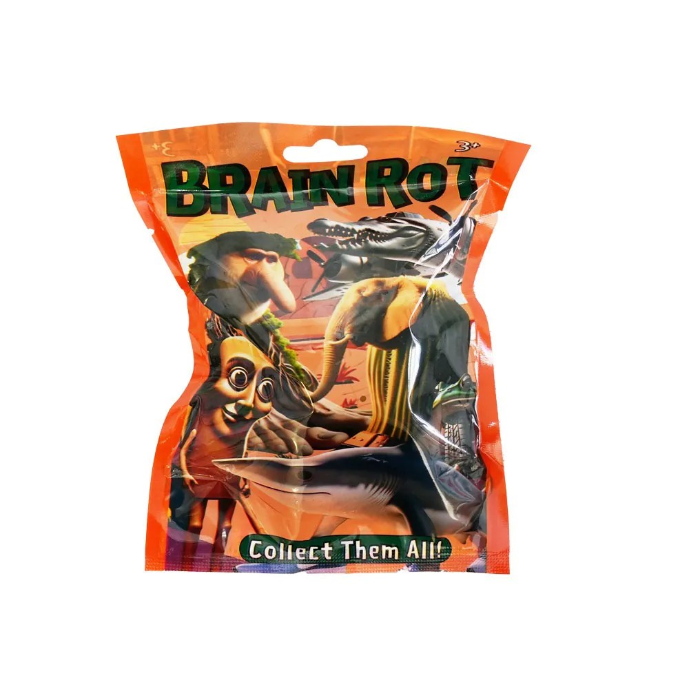 Brainrot Plic Surpriza cu Figurina si 3 Carti Colectionabile - poza 1
