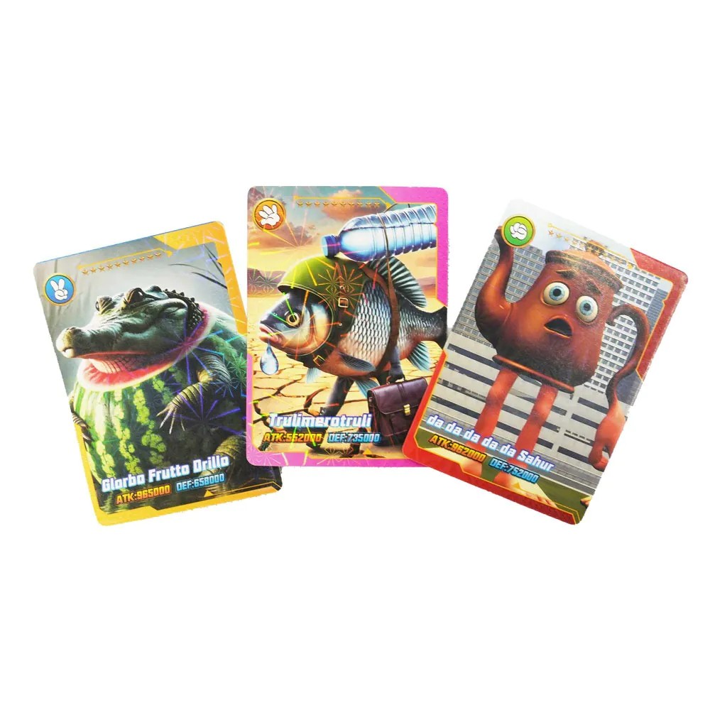 Brainrot Plic Surpriza cu Figurina si 3 Carti Colectionabile - poza 3