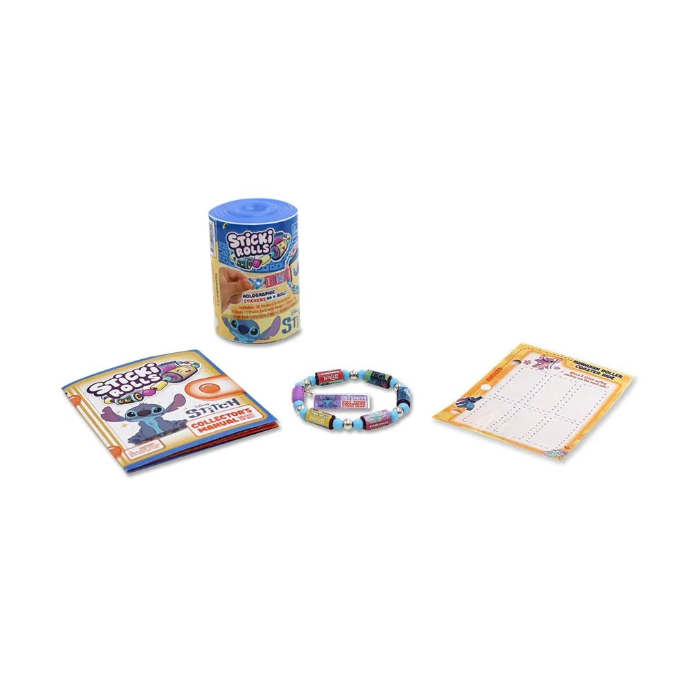 Bratara Sticki Rolls Stitch cu 50 de abtibilduri in capsula - poza 1