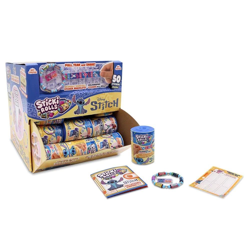 Bratara Sticki Rolls Stitch cu 50 de abtibilduri in capsula - poza 2