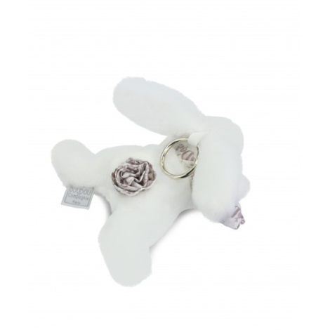 Breloc accesoriu Doudou - iepuras, 16 cm