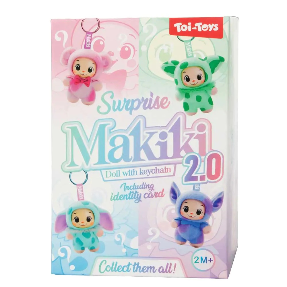 Breloc cu Figurina surpriza de plus TToys Makiki - poza 1