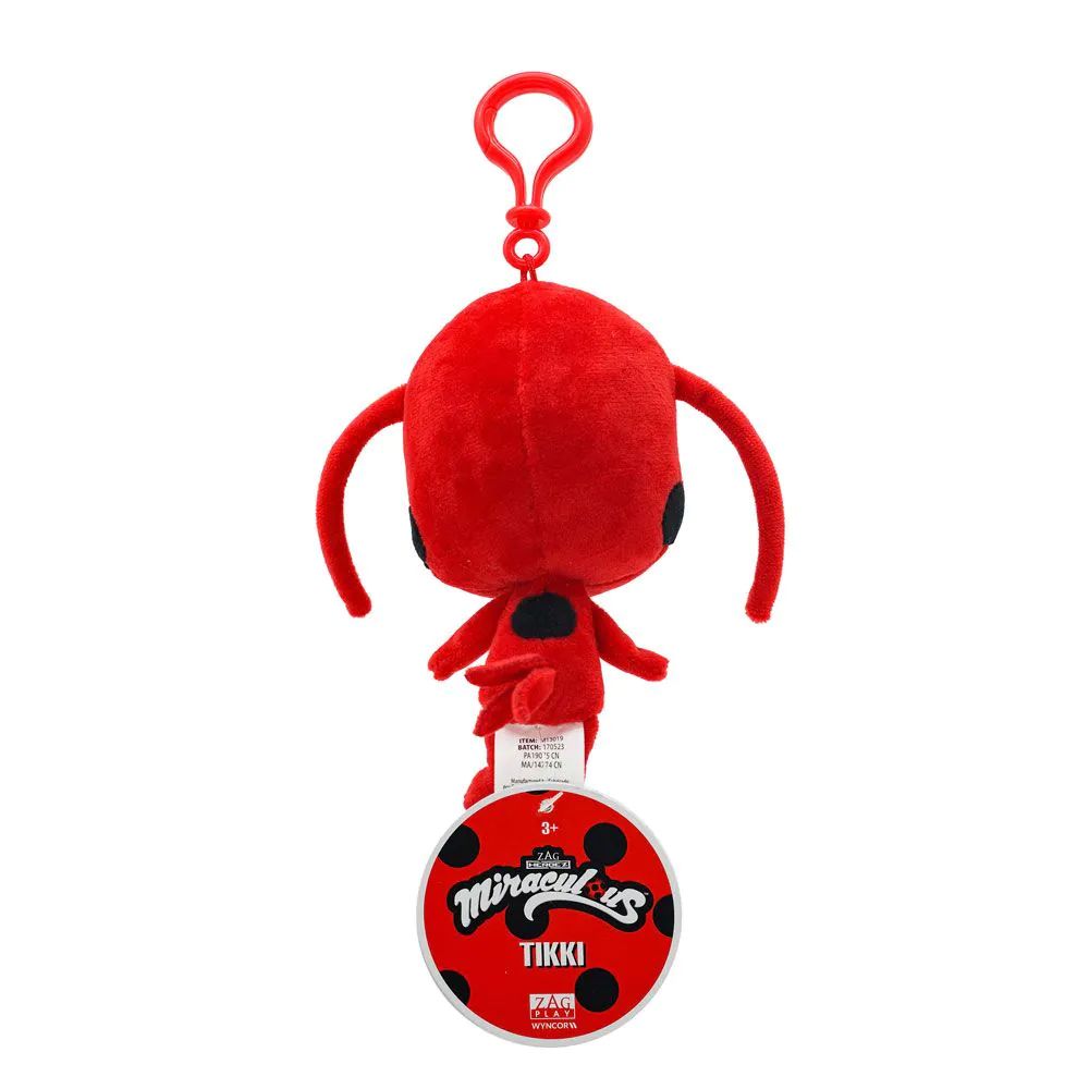 Breloc de plus Miraculous Ladybug 12 cm - poza 2
