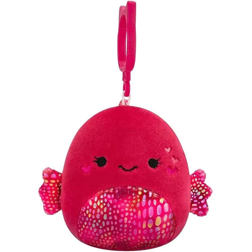 Breloc de plus Squishmallows Ziua Indragostitilor 9 cm, diverse modele - poza 1