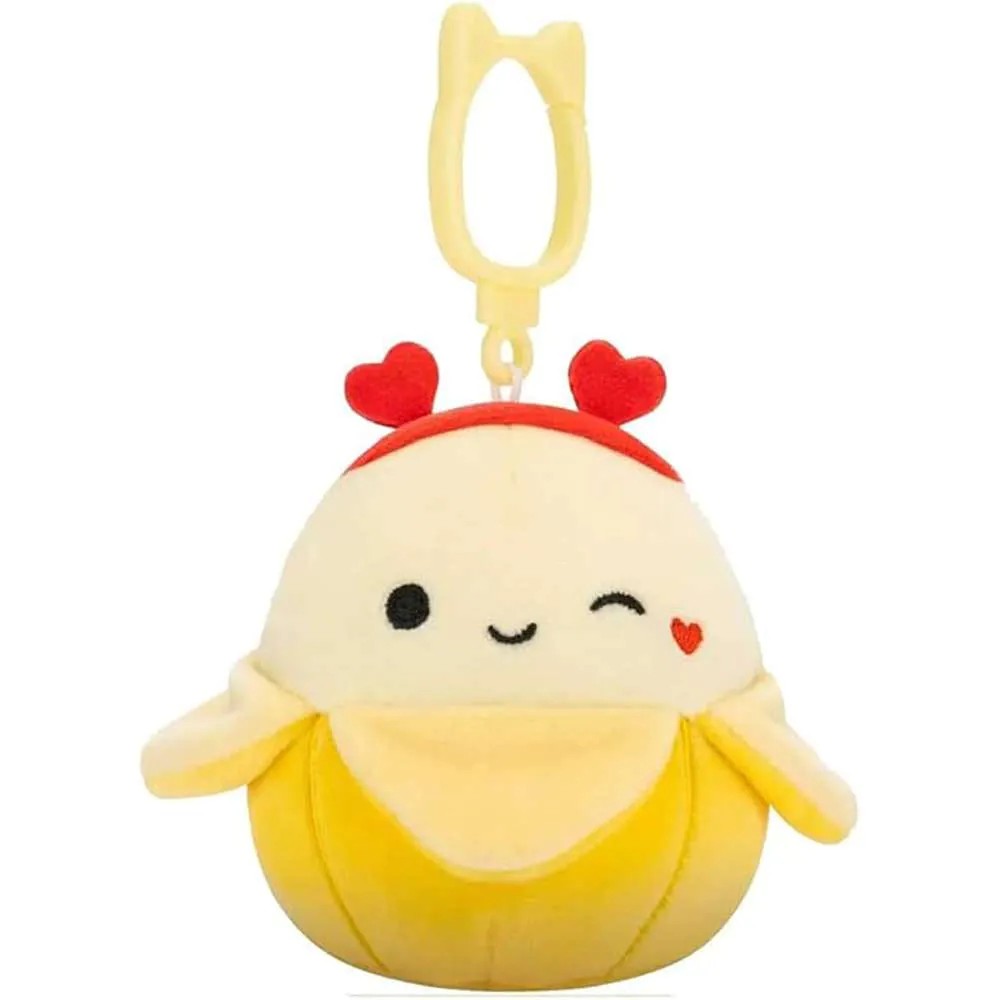 Breloc de plus Squishmallows Ziua Indragostitilor 9 cm, diverse modele - poza 4