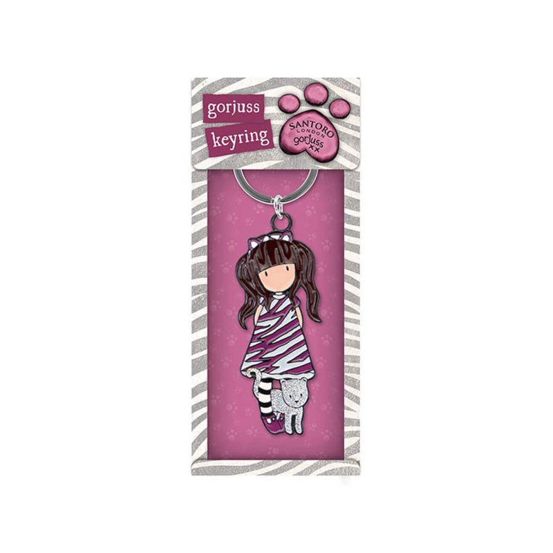Breloc metalic Gorjuss Ruby Wild - poza 1