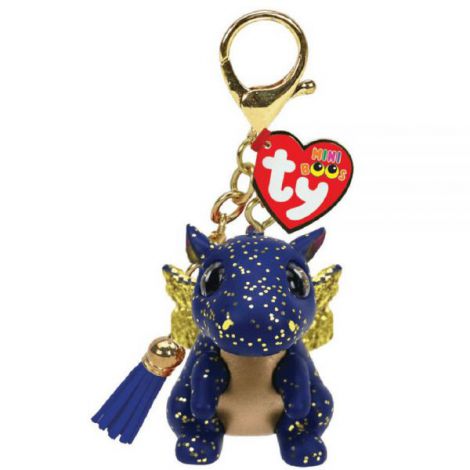 Breloc Mini Boos dragonul SAFFIRE (6.5 cm) - Ty - poza 1