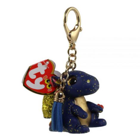 Breloc Mini Boos dragonul SAFFIRE (6.5 cm) - Ty - poza 2