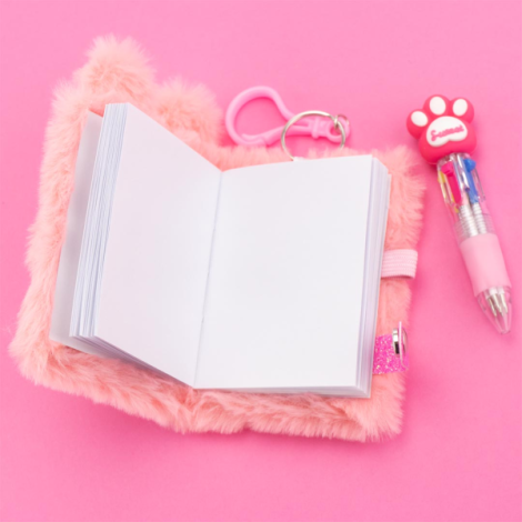 Breloc Mini-jurnal Girabrilla , notebook miniatural cu pix - poza 2