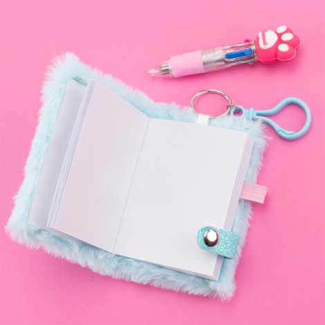 Breloc Mini-jurnal Girabrilla , notebook miniatural cu pix - poza 3