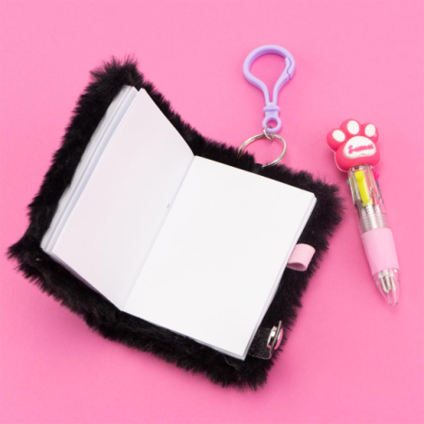 Breloc Mini-jurnal Girabrilla , notebook miniatural cu pix - poza 4