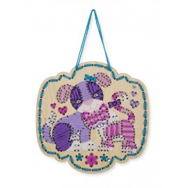 Broderie pe lemn Catel si Pisicuta - poza 2