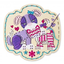 Broderie pe lemn Catel si Pisicuta - poza 4