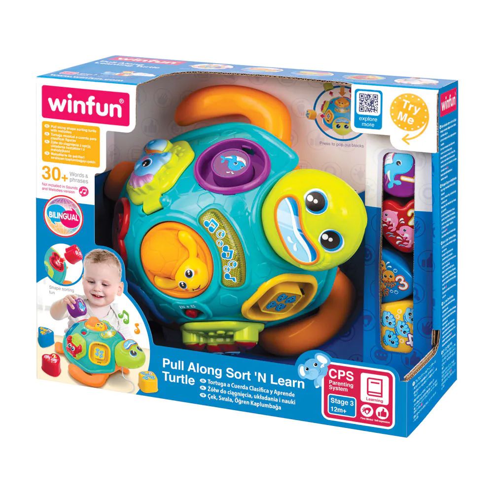 Broscuta de tras cu sunete si lumini Winfun Sort N Learn - poza 3
