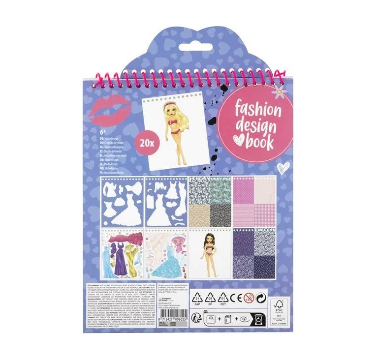 Brosura cu autocolante Grafix Besties 140007 diverse modele - poza 2