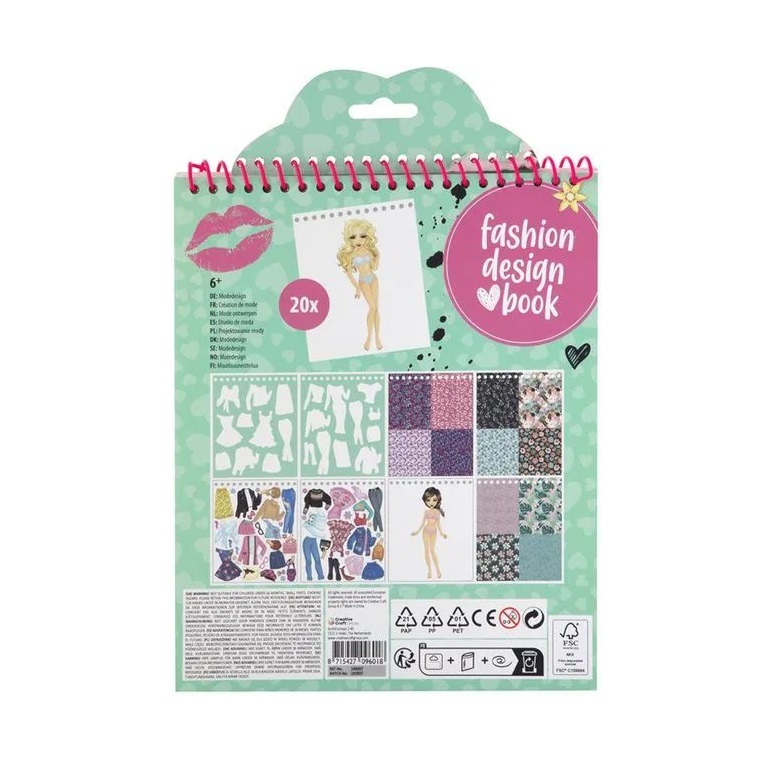 Brosura cu autocolante Grafix Besties 140007 diverse modele - poza 4