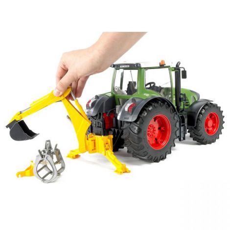 BRUDER - ACCESORII - BRAT HIDRAULIC SPATE CU GRAIFER - poza 2