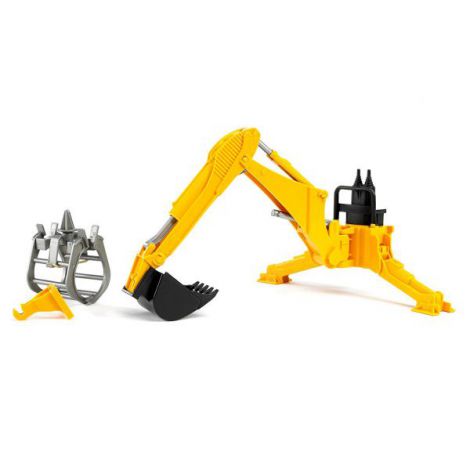 BRUDER - ACCESORII - BRAT HIDRAULIC SPATE CU GRAIFER - poza 5