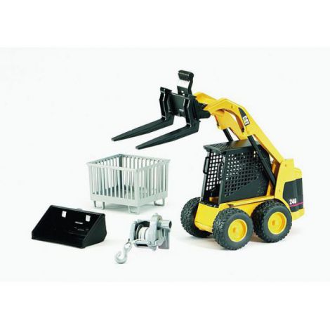 BRUDER - ACCESORII - CUTIE TIP PALET, TROLIU SI FURCI PENTRU INCARCATOR - poza 3