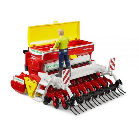 BRUDER - ACCESORII - GRAPA CU SEMANATOARE POTTINGER VITASEM 302 ADD - poza 3