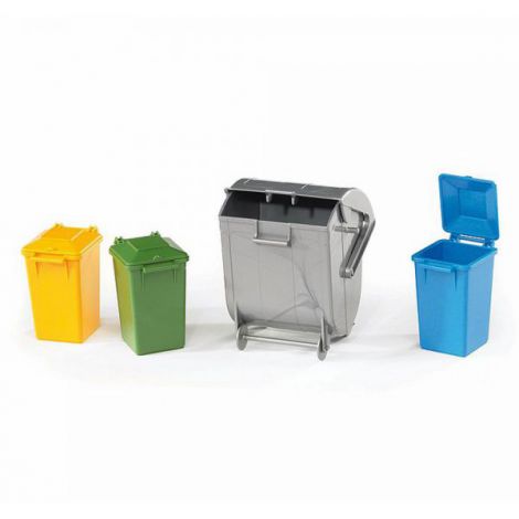 BRUDER - ACCESORII - SET PUBELE GUNOI - poza 1