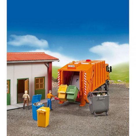 BRUDER - ACCESORII - SET PUBELE GUNOI - poza 5