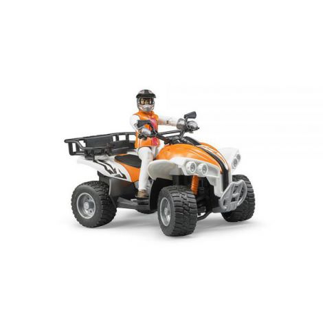 BRUDER - ATV CU SOFER - poza 1
