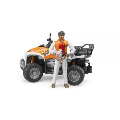 BRUDER - ATV CU SOFER - poza 5