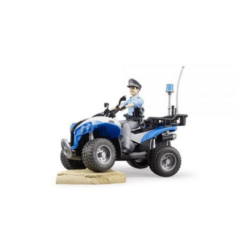 BRUDER - ATV DE POLITIE CU POLITIST - poza 2