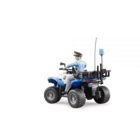 BRUDER - ATV DE POLITIE CU POLITIST - poza 3