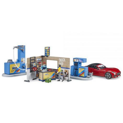Bruder - benzinarie si spalatorie 62111 Bruder - poza 3