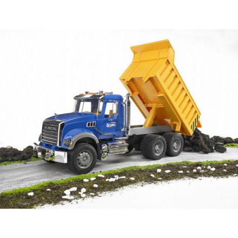 BRUDER - CAMION BASCULANTA MACK GRANITE - poza 2