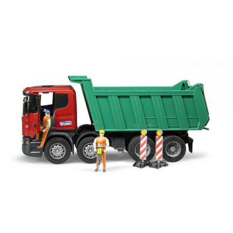 BRUDER - CAMION BASCULANTA SCANIA R-SERIES - poza 3