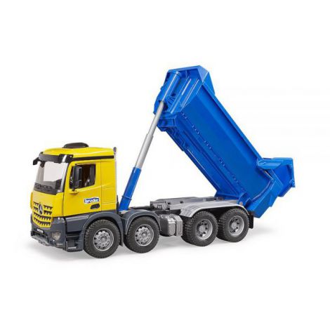 BRUDER - CAMION DE GUNOI MERCEDES BENZ HALFPIPE - poza 2