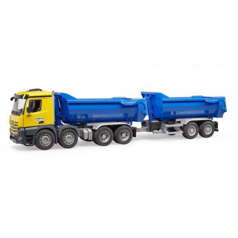BRUDER - CAMION DE GUNOI MERCEDES BENZ HALFPIPE - poza 4