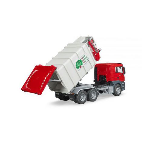BRUDER - CAMION GUNOI MAN TGS CU INCARCARE LATERALA - poza 5