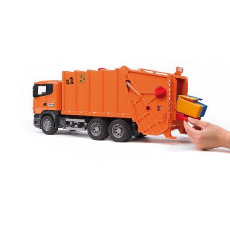 BRUDER - CAMION GUNOI SCANIA R-SERIES - poza 5