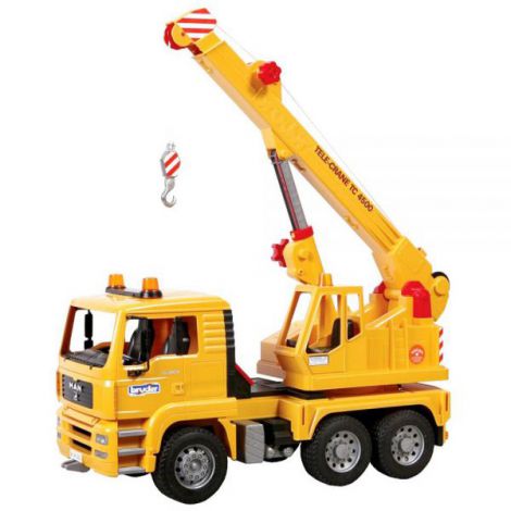 BRUDER - CAMION MAN TGA CU MACARA - poza 1
