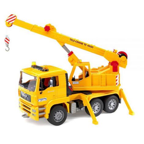 BRUDER - CAMION MAN TGA CU MACARA - poza 3