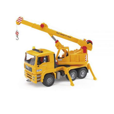 BRUDER - CAMION MAN TGA CU MACARA - poza 4