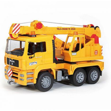 BRUDER - CAMION MAN TGA CU MACARA - poza 5