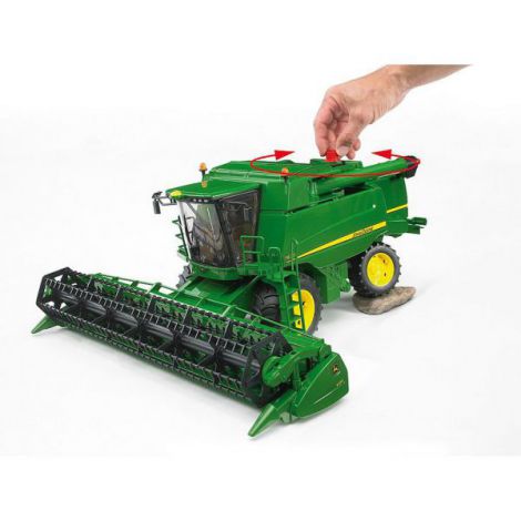 BRUDER - COMBINA AGRICOLA JOHN DEERE T670i - poza 2