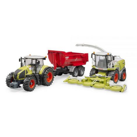 BRUDER - COMBINA DE TREIERAT CLAAS JAGUAR 980 - poza 5